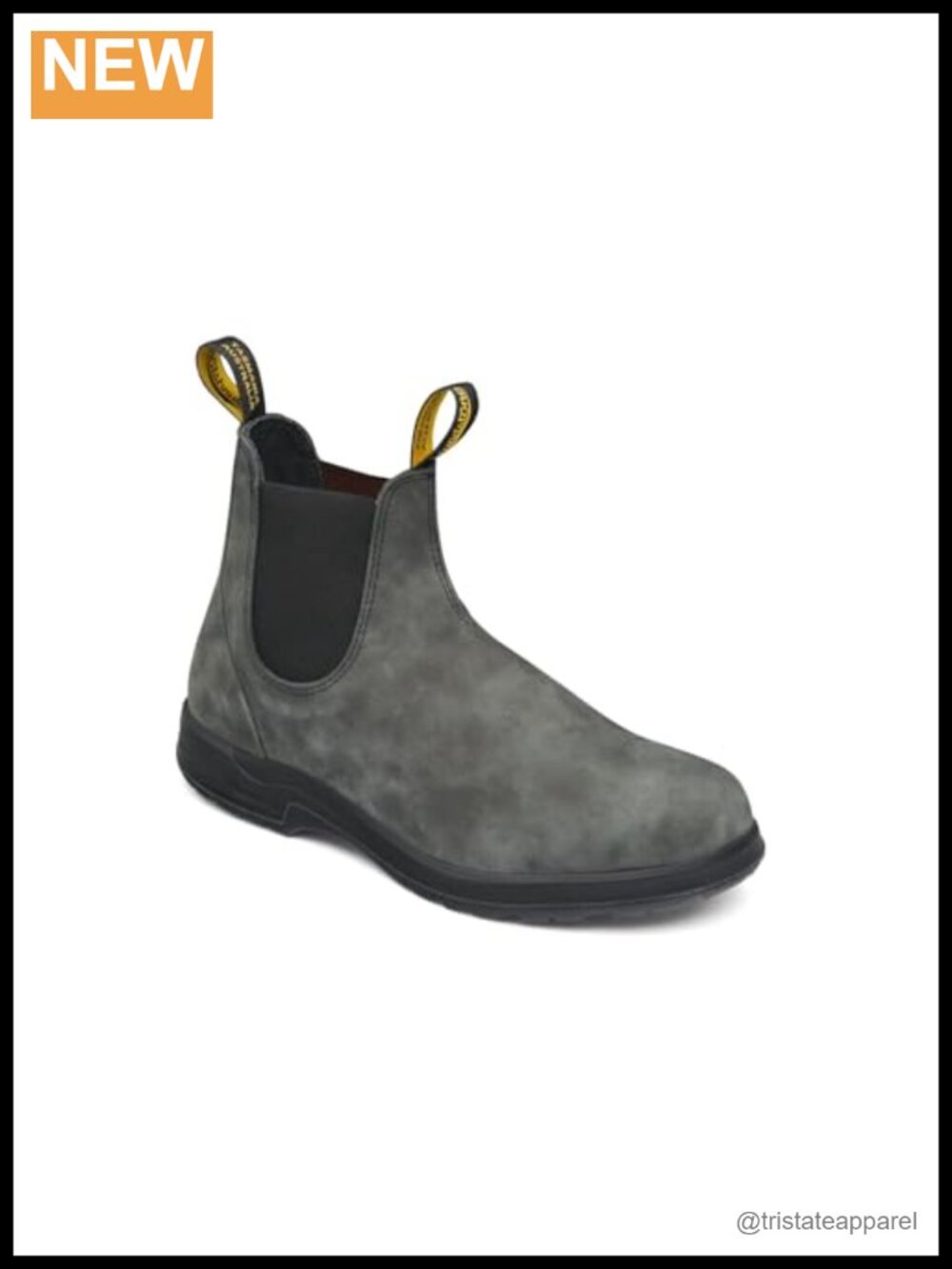 Nubuck Leather Chelsea Boots All Terrain Vibram Sole